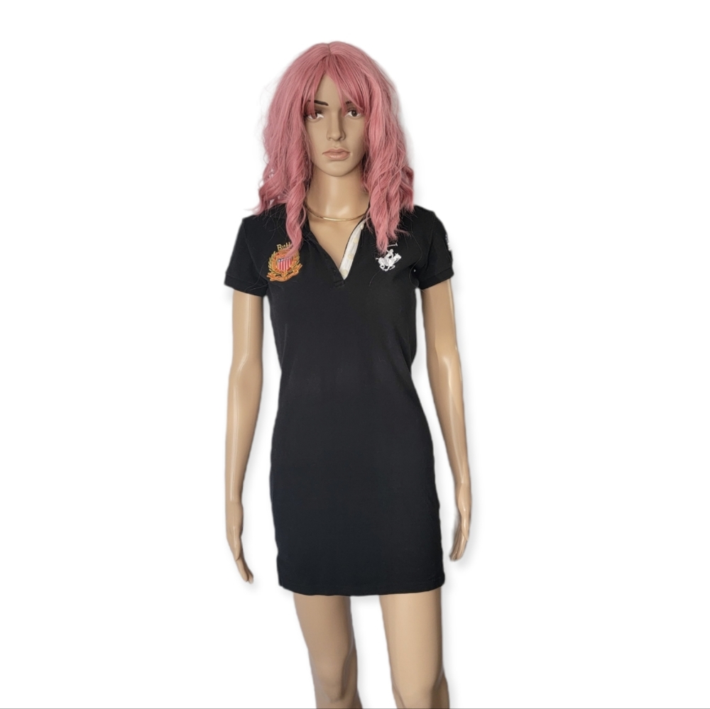 Beverly Hills Polo Club Women's Mini Black Dress